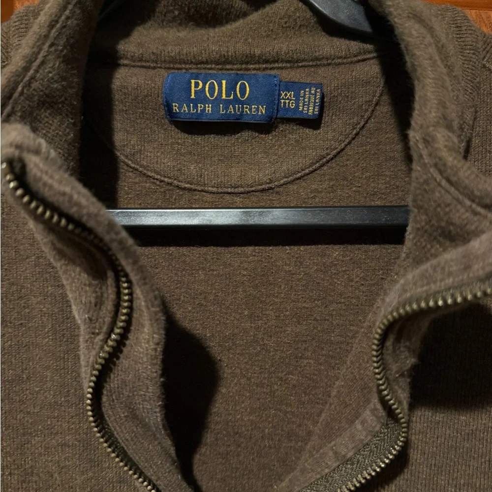 Polo by Ralph Lauren Men's Brown Sweater Vest - XXL - Picture 3 of 3